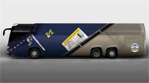 Fox Sports Khaki Bus Coming to Detroit & Ann Arbor