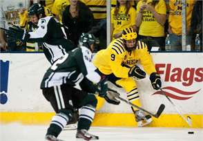 2017 University of Michigan vs. Michigan State University Hockey game at Joe Louis Arena, Detroit (2/10/17)